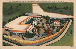 The Firestone Tire and Rubber Company Building - New York World's Fair 1939 Postcard Postcard Postcard