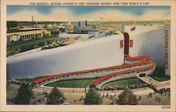 General Motors Highways and Horizons Exhibit - New York World's Fair Postcard