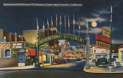 International Settlement (Old Barbary Coast) Postcard