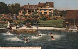 The Swimming Pool, Beach Hotel Postcard