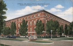 Chemical and Metallurical Engineering Bldg. Purdue University Lafayette, IN Postcard Postcard Postcard