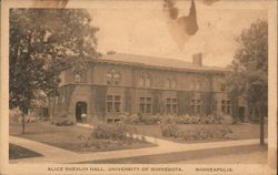 Alice Shevlin Hall, University of Minnesota Minneapolis, MN Postcard Postcard Postcard