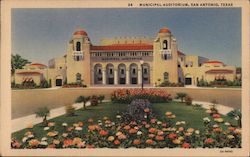 Municipal Auditorium Postcard