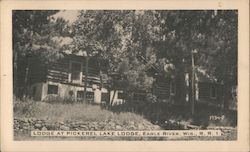 Lodge at Pickerel Lake Lodge Eagle River, WI Postcard Postcard Postcard