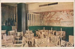 Zebra Room - The Towne House Los Angeles, CA Postcard Postcard Postcard