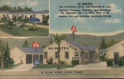 Hi Motel Postcard