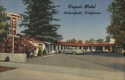 Fryer's Motel Bakersfield, CA Postcard Postcard Postcard