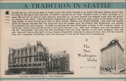 The Washington hotel - A tradition in Seattle Postcard