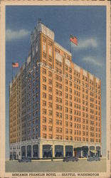 Benjamin Franklin Hotel Postcard