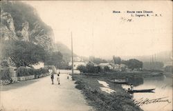 Houx - Route vers Dinant Belgium Postcard Postcard Postcard