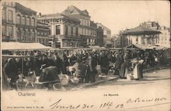 Vue du Marche Postcard