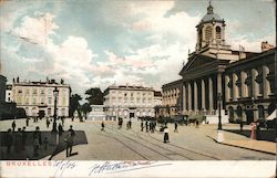 Place Royale Brussels, Belgium Postcard Postcard Postcard