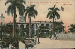 The Palace During the Occupation of the United States Intervention Postcard