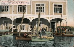 Machina's Landing Harbour Havana, Cuba Postcard Postcard Postcard