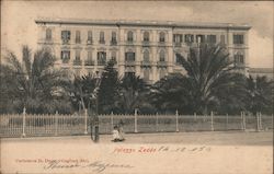 Palazzo Zedd Cagliari, Italy Postcard Postcard Postcard