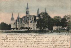 Dyhernfurth Schloss Postcard