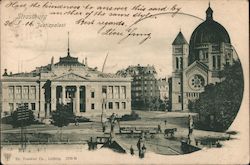 Strassburg Justizpalast France Postcard Postcard Postcard