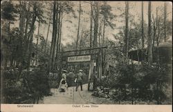 The "Onkel Toms Hütte" beer garden in Grunewald forest Berlin, Germany Postcard Postcard Postcard