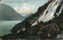 "Furubergfossen" Hardanger Norway Postcard Postcard Postcard