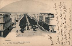 Paseo del Prado Havana, Cuba Postcard Postcard Postcard