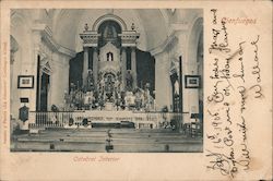 Catedral Interior Postcard