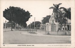 Judian Statue Havana, Cuba Postcard Postcard Postcard