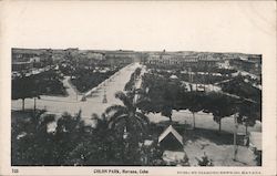 Colon Park Havana, Cuba Postcard Postcard Postcard