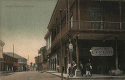 Street Scene Postcard