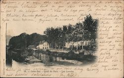 Saint-Dié / Quai du Parc / Les Lavoirs Saint-Dié-des-Vosges, France Postcard Postcard Postcard