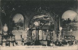 GARE DE LYON - PARIS - Le Buffet France Postcard Postcard Postcard