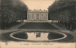 Parc de Trianon - Pavillion Francais Postcard