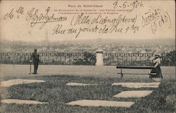 Saint-Cloud Park Postcard