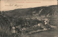 The Mancelles Alps - a general view of Saint-Léonard-des-Bois Postcard