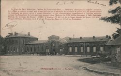 The train station Postcard