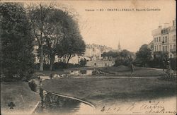 Square Gambetta Postcard