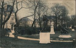 Paris Square de la Mairie du XIV Arr. Postcard