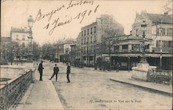 Puteaux - Vue sur le Pont France Postcard Postcard Postcard