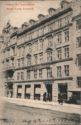 Hilsen fra København - Hotel Kong Frederik Copenhagen, Denmark Postcard Postcard Postcard