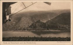 Blick auf Braubach und die Marksburg Germany Postcard Postcard Postcard