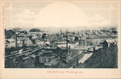 Elberfeld vom Kiesberg aus Postcard