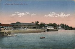 Port of Corinto Nicaragua Central America Postcard Postcard Postcard