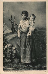 Nodriza indigena Postcard