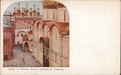 Palace in Moscow, Russia, Occupied by Napoleon Postcard Postcard Postcard