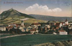 B. Kamnitz mit Schlossberg Postcard