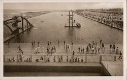 Piscine Orthlieb - Vue générale Casablanca, Morocco Africa Postcard Postcard Postcard