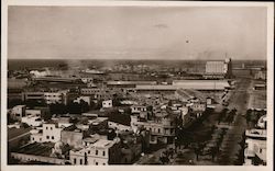 CASABLANCA - Vue générale sur le port Morocco Africa Postcard Postcard Postcard