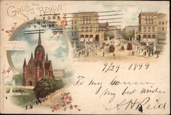 Gruss aus Berlin Germany Postcard Postcard Postcard