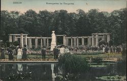 Rosengarten im Tiergarten Postcard