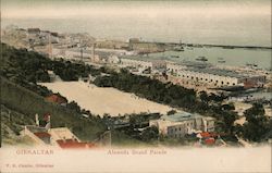 Alameda Grand Parade Gibraltar, Gibraltar Spain Postcard Postcard Postcard