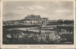 Athens. The Acropolis Postcard